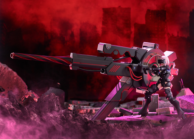 Max Factory PLAMATEA Shielder Mash Kyrielight Ortinax Black Barrel Edition Plastic Model