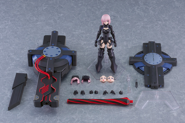 Max Factory PLAMATEA Shielder Mash Kyrielight Ortinax Black Barrel Edition Plastic Model