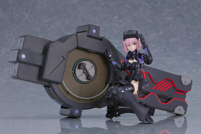 Max Factory PLAMATEA Shielder Mash Kyrielight Ortinax Black Barrel Edition Plastic Model