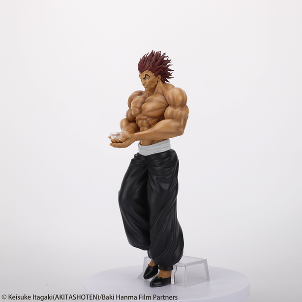 TAITO Baki Series 28Fig Yujiro Hanma Air Night Meal Tofu Miso Soup