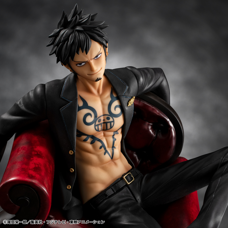MegaHouse Portrait Of Pirates ONE PIECE S O C Trafalgar Law Ver R 1/8 Scale Figure