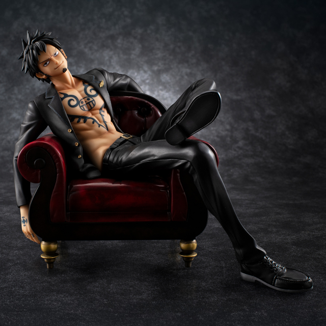 MegaHouse Portrait Of Pirates ONE PIECE S O C Trafalgar Law Ver R 1/8 Scale Figure