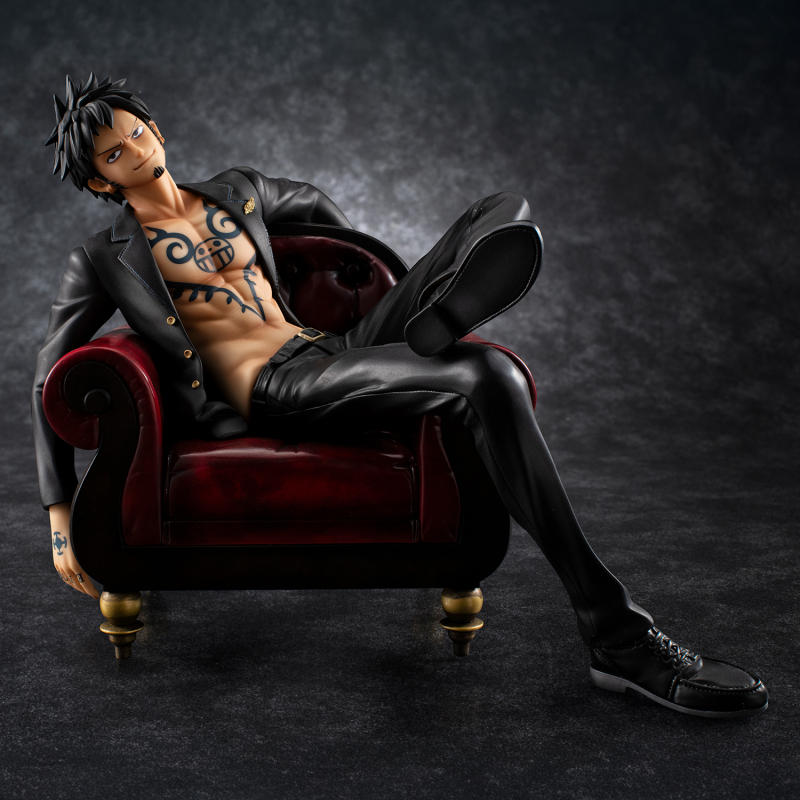 MegaHouse Portrait Of Pirates ONE PIECE S O C Trafalgar Law Ver R 1/8 Scale Figure
