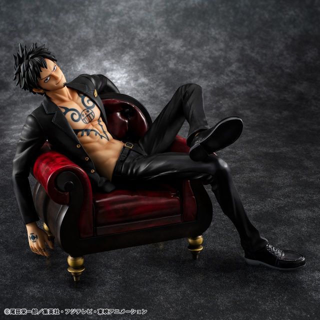 MegaHouse Portrait Of Pirates ONE PIECE S O C Trafalgar Law Ver R 1/8 Scale Figure
