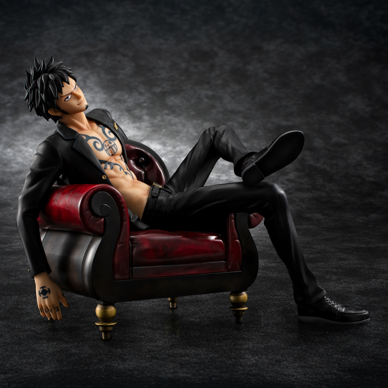 MegaHouse Portrait Of Pirates ONE PIECE S O C Trafalgar Law Ver R 1/8 Scale Figure