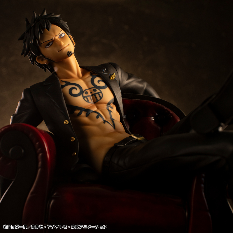 MegaHouse Portrait Of Pirates ONE PIECE S O C Trafalgar Law Ver R 1/8 Scale Figure