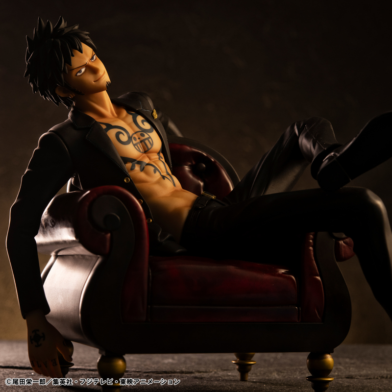 MegaHouse Portrait Of Pirates ONE PIECE S O C Trafalgar Law Ver R 1/8 Scale Figure