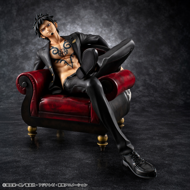 MegaHouse Portrait Of Pirates ONE PIECE S O C Trafalgar Law Ver R 1/8 Scale Figure