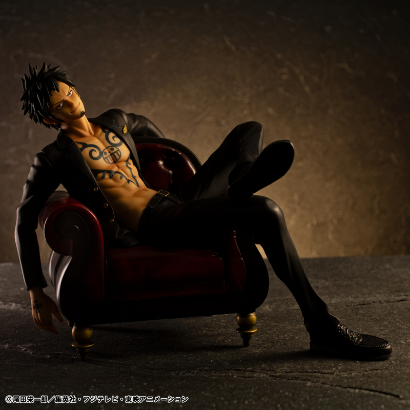 MegaHouse Portrait Of Pirates ONE PIECE S O C Trafalgar Law Ver R 1/8 Scale Figure