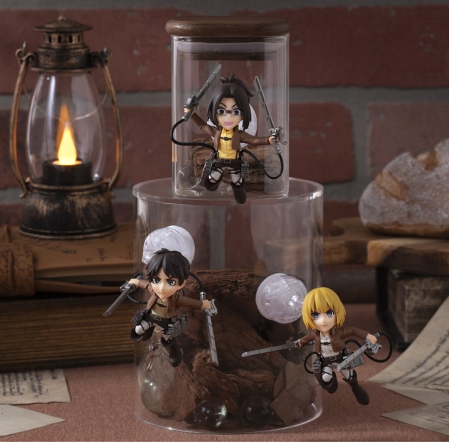 MegaHouse Tobimasu Attack on Titan 6Pack BOX