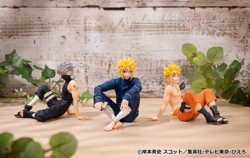MegaHouse G E M Series NARUTO Shippuden Palm Size Minato Scale Figure
