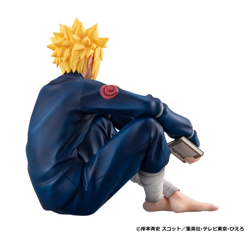 MegaHouse G E M Series NARUTO Shippuden Palm Size Minato Scale Figure