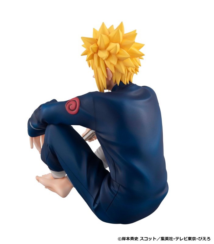 MegaHouse G E M Series NARUTO Shippuden Palm Size Minato Scale Figure