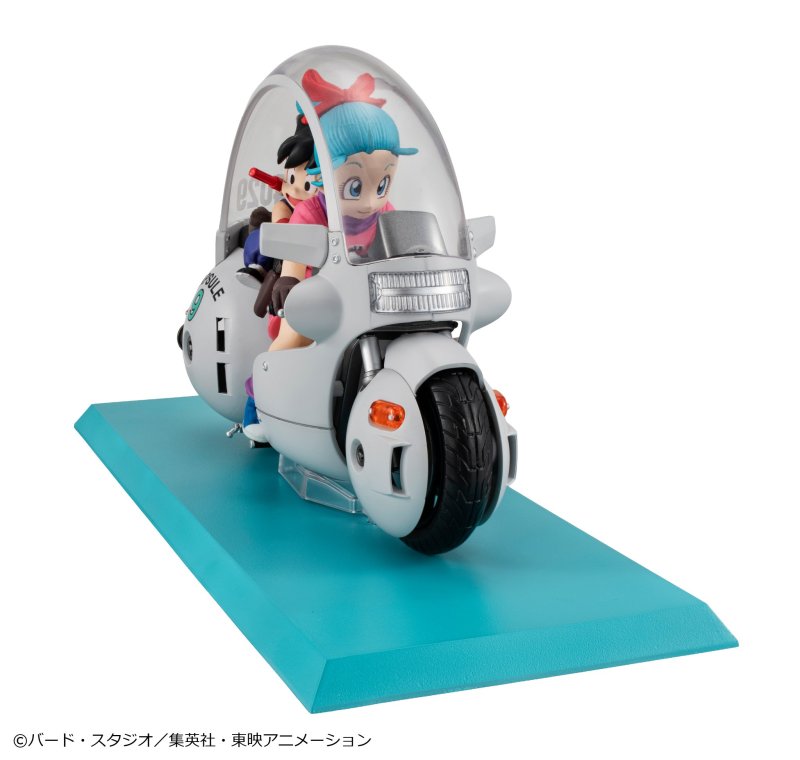 MegaHouse Desktop Real McCoy Dragon Ball 06 Son Goku and Bulma Exclusive Reproduction Version Scale Figure
