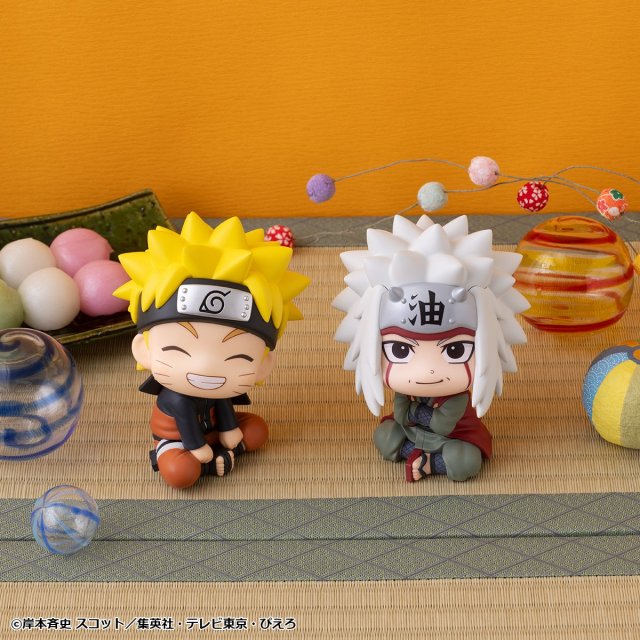MegaHouse LookUp NARUTO Shippuden Naruto Uzumaki Smiling x  Jiraiya Figure
