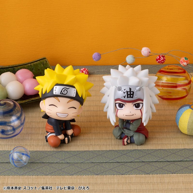 MegaHouse LookUp NARUTO Shippuden Naruto Uzumaki Smiling x  Jiraiya Figure