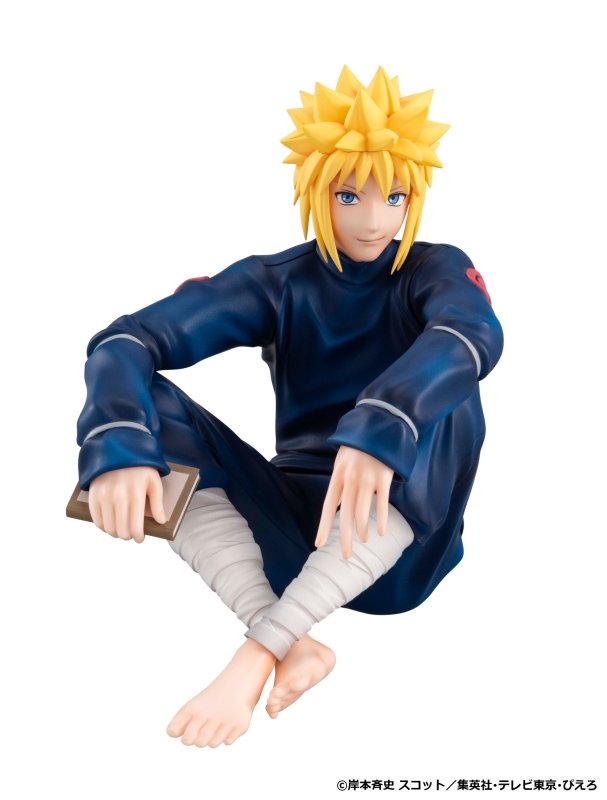 MegaHouse G E M Series NARUTO Shippuden Palm Size Minato Scale Figure