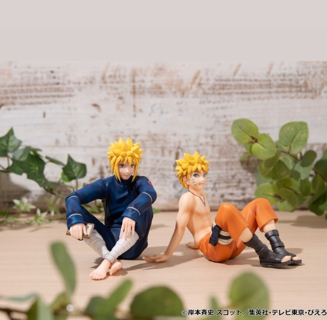 MegaHouse G E M Series NARUTO Shippuden Palm Size Minato Scale Figure