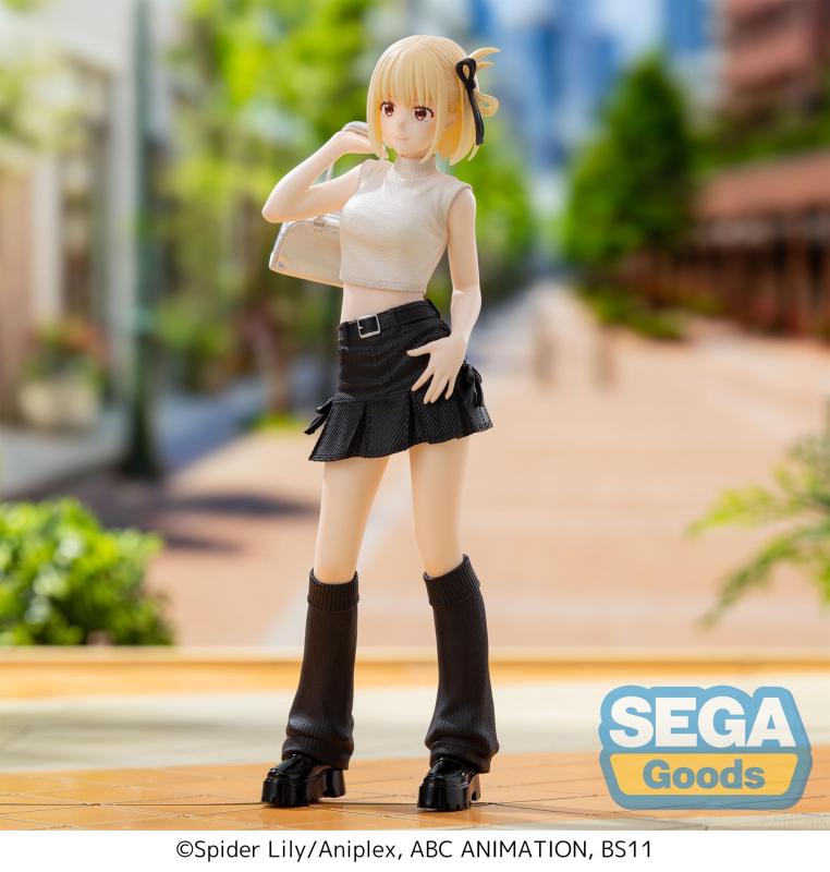 SEGA Lycoris Recoil High Premium Figure Chisato Nishikigi STREET SNAP
