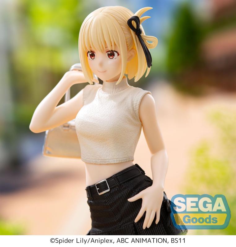 SEGA Lycoris Recoil High Premium Figure Chisato Nishikigi STREET SNAP