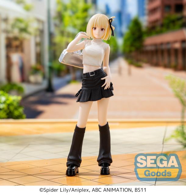 SEGA Lycoris Recoil High Premium Figure Chisato Nishikigi STREET SNAP