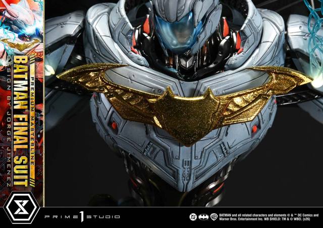Prime 1 Studio Premium Masterline Justice League Comics Batman Final Suit Design by Jorge Jimenez PMDCJLC01 PMDCJLC-01S