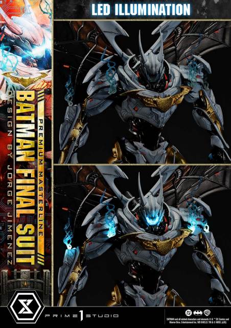 Prime 1 Studio Premium Masterline Justice League Comics Batman Final Suit Design by Jorge Jimenez PMDCJLC01 PMDCJLC-01S