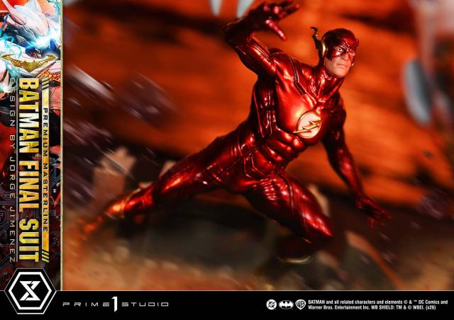 Prime 1 Studio Premium Masterline Justice League Comics Batman Final Suit Design by Jorge Jimenez PMDCJLC01 PMDCJLC-01S
