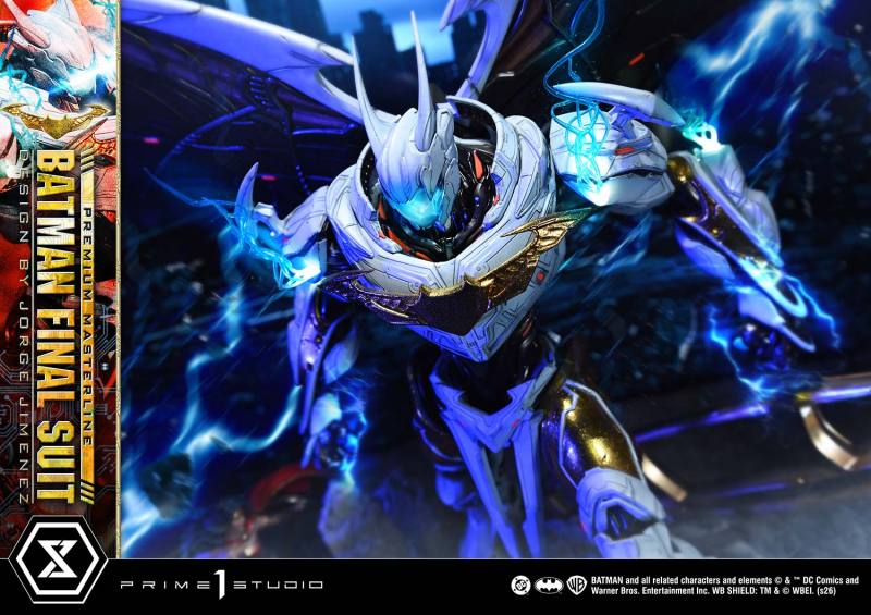 Prime 1 Studio Premium Masterline Justice League Comics Batman Final Suit Design by Jorge Jimenez PMDCJLC01 PMDCJLC-01S