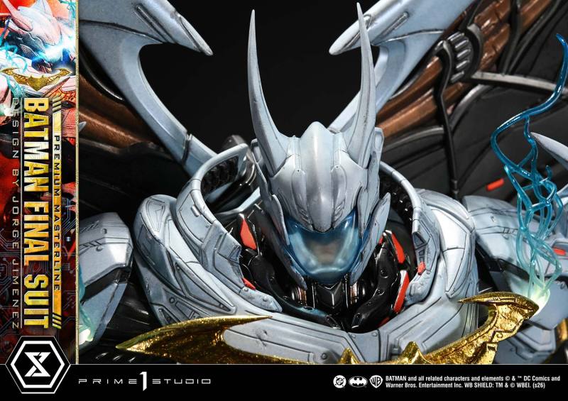 Prime 1 Studio Premium Masterline Justice League Comics Batman Final Suit Design by Jorge Jimenez PMDCJLC01 PMDCJLC-01S