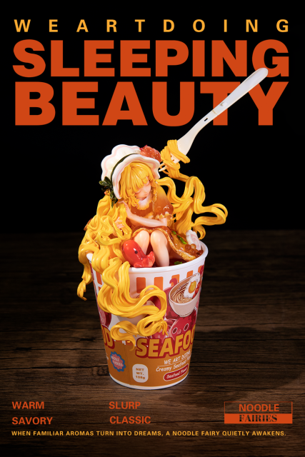WeArtDoing Noodle Fairies-Seafood Flavor