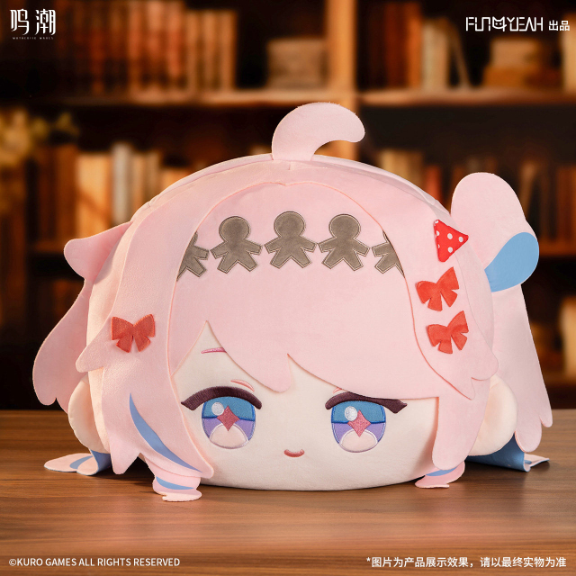 KURO GAMES X FUN4YEAH Wuthering Waves Tidal Letter Series Big Head Plush Pillow