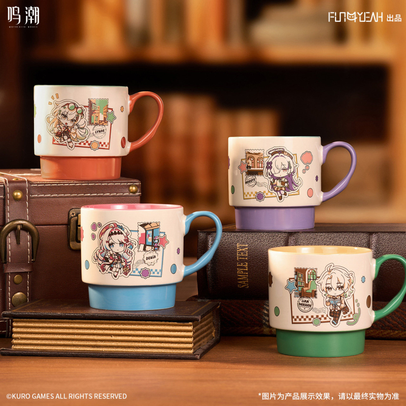 KURO GAMES X FUN4YEAH Wuthering Waves Tidal Letter Series Ceramic Mug