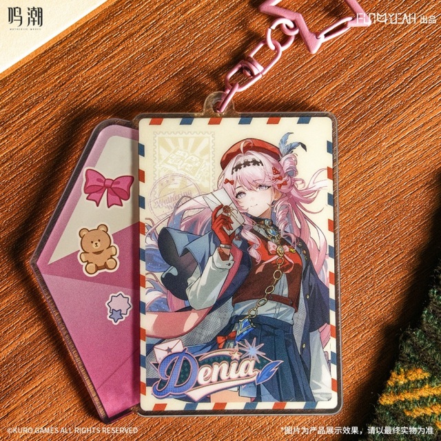 KURO GAMES FUN4YEAH Wuthering Waves Tidal Letter Series Acrylic Charm