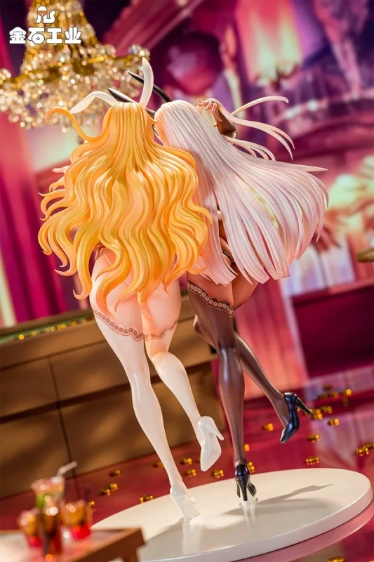 ADAMAS Black and White Rabbit Serena White and Kailin Black Set 1/6 Scale Figure