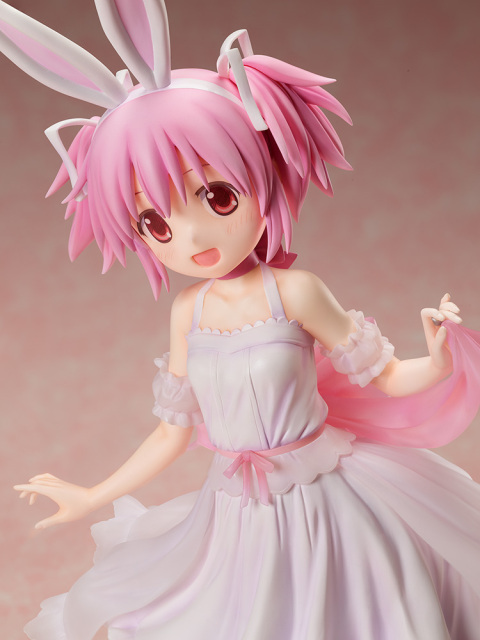 FREEing B-STYLE Movie Puella Magi Madoka Magica the Movie Rebellion Madoka Kaname Rabbit Ears Ver 1/4 Scale Figure (Reissue)