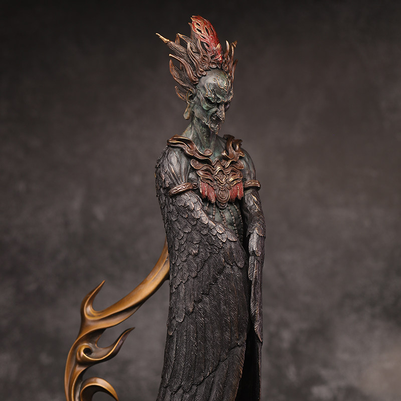 Manas SUM The Legendary Creatures Garuda Oriental Aesthetic Bronze Art Statue