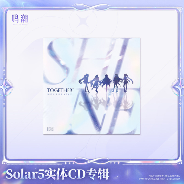 KURO GAMES Wuthering Waves Solar5 Theme Physical CD Album