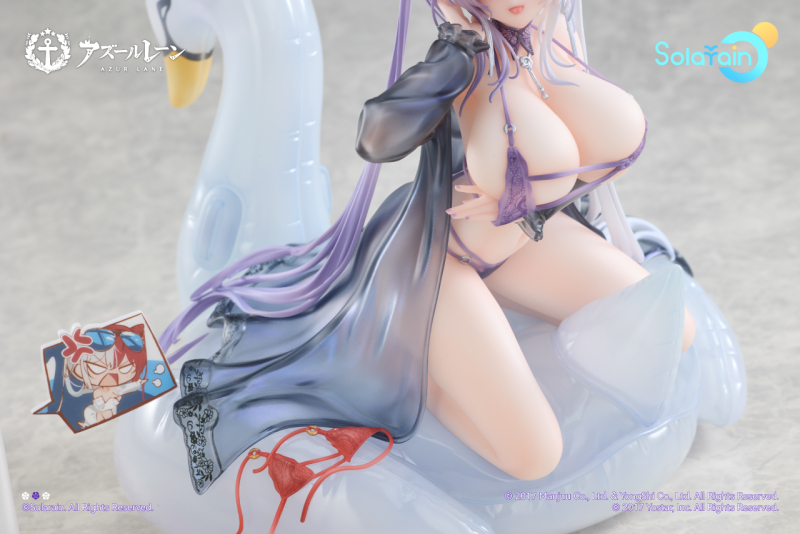 Solarain Azur Lane Ying Swei Blue Waves Limpid Summer Ver 1/7 Scale Figure