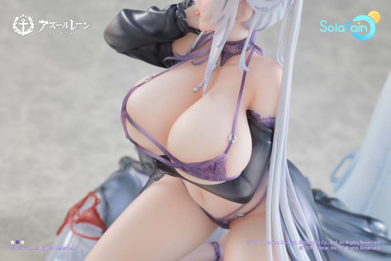 Solarain Azur Lane Ying Swei Blue Waves Limpid Summer Ver 1/7 Scale Figure