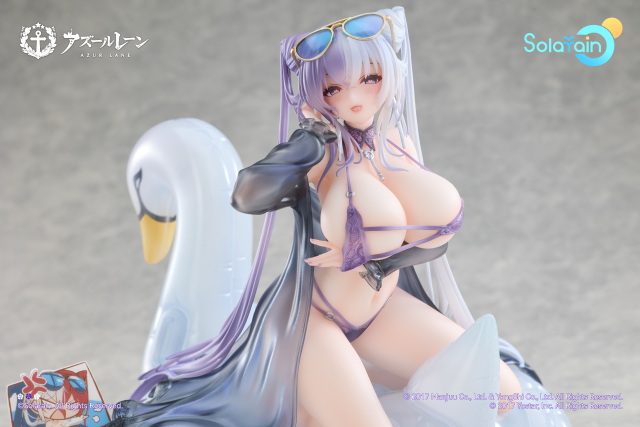 Solarain Azur Lane Ying Swei Blue Waves Limpid Summer Ver 1/7 Scale Figure