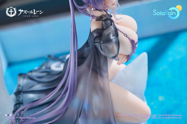 Solarain Azur Lane Ying Swei Blue Waves Limpid Summer Ver 1/7 Scale Figure