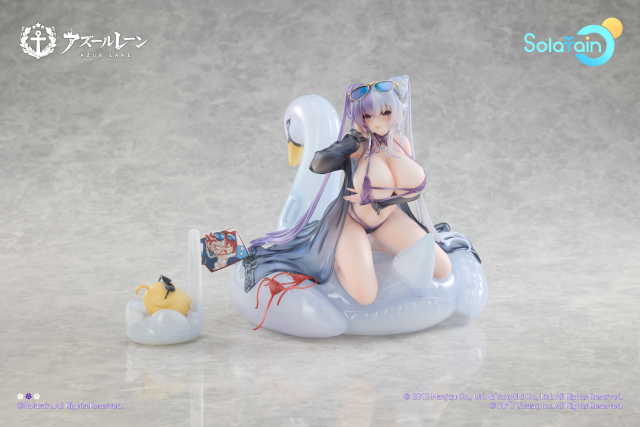 Solarain Azur Lane Ying Swei Blue Waves Limpid Summer Ver 1/7 Scale Figure