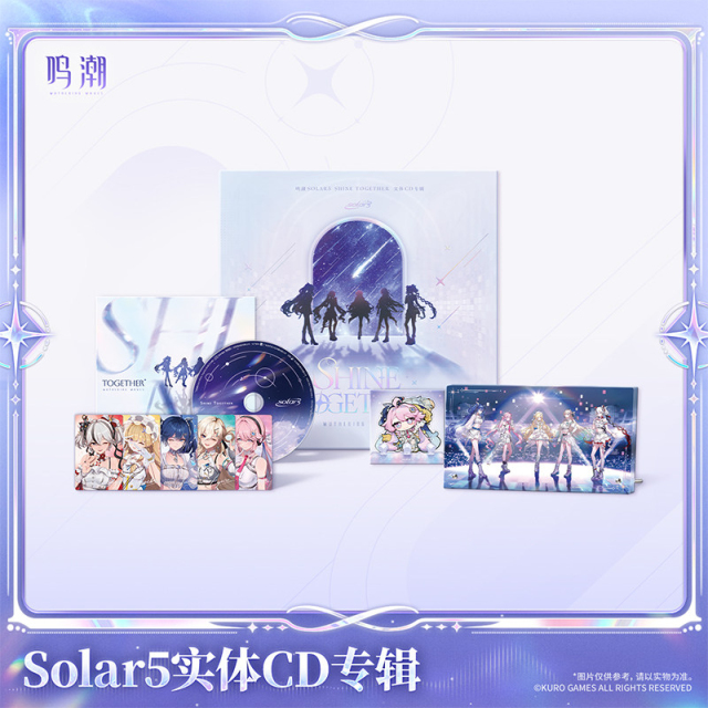 KURO GAMES Wuthering Waves Solar5 Theme Physical CD Album