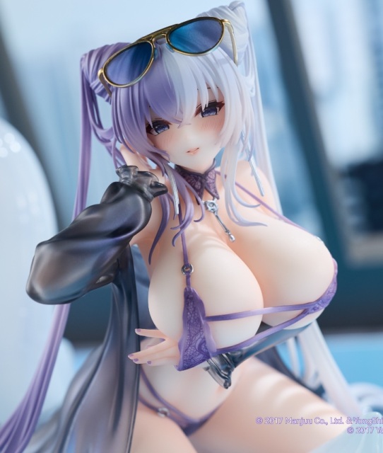 Solarain Azur Lane Ying Swei Blue Waves Limpid Summer Ver 1/7 Scale Figure