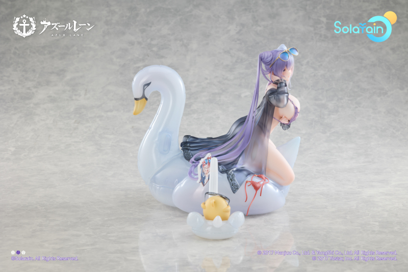 Solarain Azur Lane Ying Swei Blue Waves Limpid Summer Ver 1/7 Scale Figure