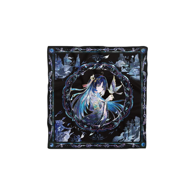 KURO GAMES Wuthering Waves Resonator Theme Reversible Square Scarf