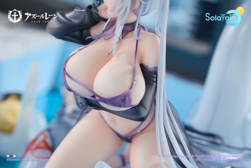 Solarain Azur Lane Ying Swei Blue Waves Limpid Summer Ver 1/7 Scale Figure