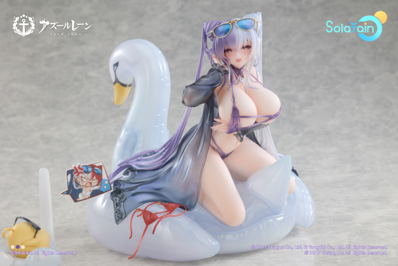 Solarain Azur Lane Ying Swei Blue Waves Limpid Summer Ver 1/7 Scale Figure