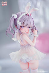 Puff Girl Original Shiro Usagi no Tenshi 1/6 Scale Figure (Bonus)